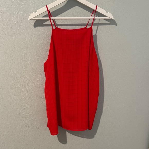 LOFT Bright Red Blouse - Picture 1 of 3